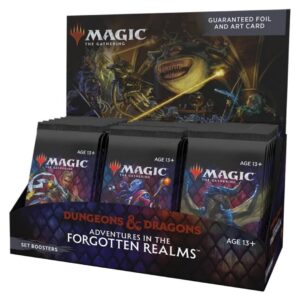 Magic: The Gathering. Приключения в Забытых Королевствах. Дисплей сет-бустеров (en)