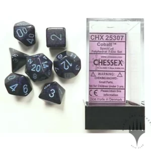 Кубики Chessex Speckled Polyhedral 7 Die Set  (Cobalt)